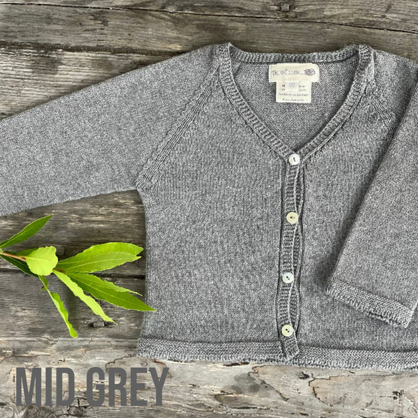 Grey baby hot sale boy cardigan