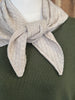 Basketweave Neckerchief - 100% Extra Fine Merino Wool