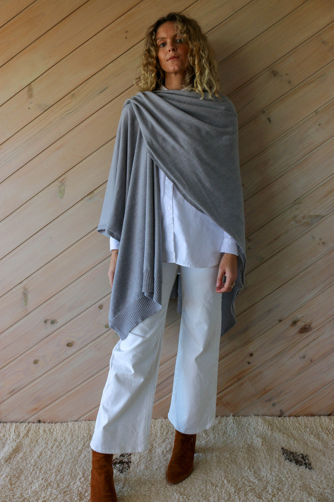 100% Pure Merino Ladies Split Wrap